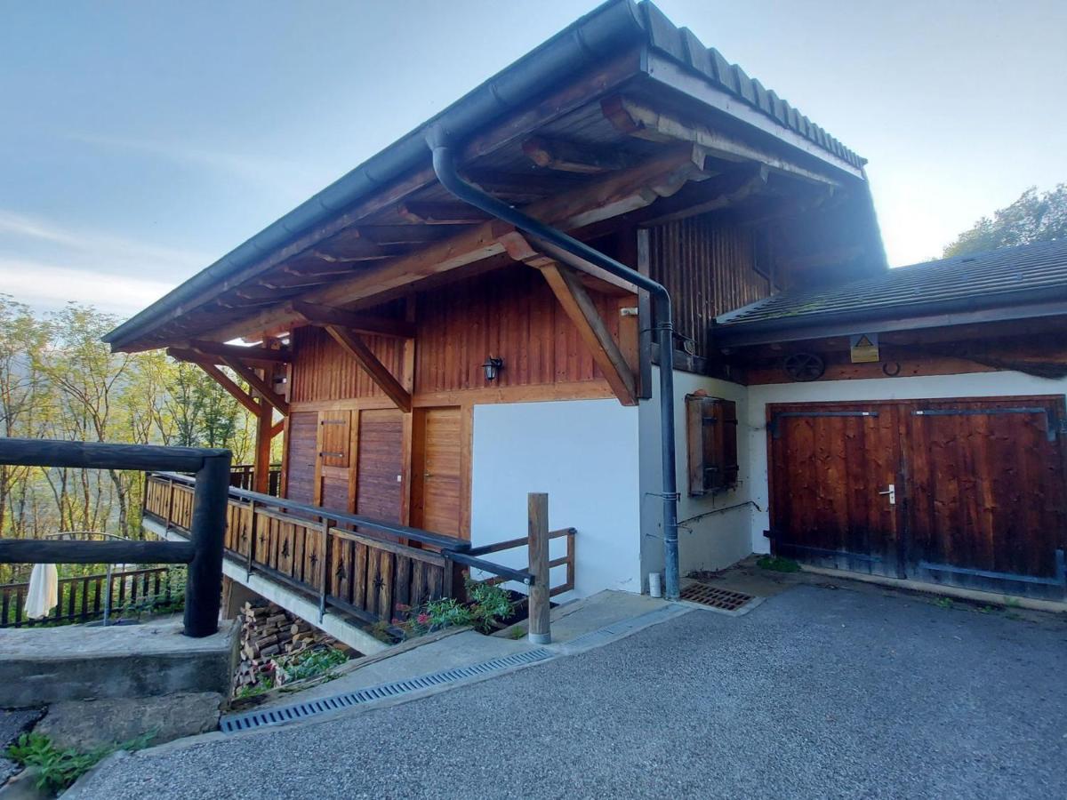 Chalet Savoyard Avec Jardin, Poele A Bois Et Wifi - Fr-1-624-11 Verchaix Exteriör bild