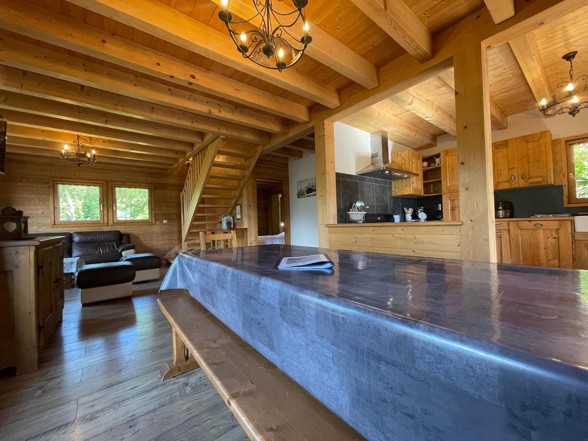 Chalet Savoyard Avec Jardin, Poele A Bois Et Wifi - Fr-1-624-11 Verchaix Exteriör bild